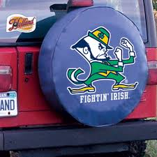 We advise you to use a homemade tire shine more like a rubber conditioner. Notre Dame Fighting Irish Leprechan Navy Tire Cover Tire Covers Auto Accessories Brilliantpala Org