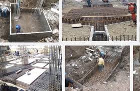Pondasi pada kondisi tanah yang cukup keras, pondasi yang terbuat dari batu kali dapat dibuat dengan ukuran sebagai berikut: Metode Pelaksanaan Pekerjaan Pembesian Poer Beton Metode Bangunan