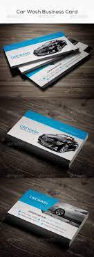Customize your business cards with dozens of themes colors and styles to make an impression. Car Wash Business Card By Designsoul14 Graphicriver