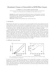 We can also make the other wavelength nll dfb laser. Pdf Dominant Causes Of Linewidth In Dfb Fiber Lasers Peter Horak Academia Edu