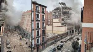 Esplosione a madrid, fuga di gas in un edificio: L Ukwuzeceyfhm