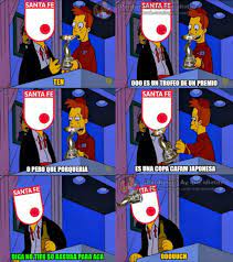 Estas son algunas de las imágenes más graciosas que compartieron los televidentes del partido por lo que pasó en la noche de este jueves, en el partido que marcó el regreso de la 'tricolor', además del debut de reinaldo rueda. Los Memes Del Triunfo De Santafe De La Suruga Bank Los Memes Que Dejo El Triunfo Intercontinental De Santa Fe Contra Kashima Fotogaleria Deportes Caracol Radio