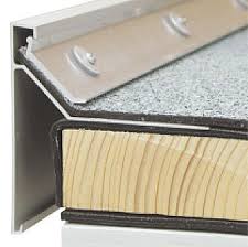 Two Part Roof Edge Trim With Continuous Clamping Flachdach Dach Dach Ideen