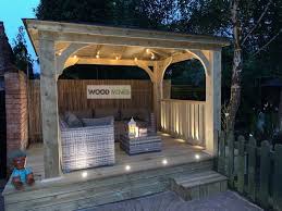 We stock a wide range available for delivery throughout the uk to at uk timber limited, we offer both contemporary and traditional designs at an affordable price, enabling you to find a pergola that will fit your garden. Bespoke Wooden Hot Tub Gazebos And Pergolas Woodmines Info