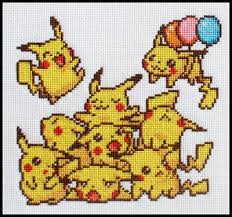 To see what it'll look like stitched, check out what other people have made below. Stitching Sprite Stitch Pokemon Cross Stitch Pikachu Cross Stitch Cross Stitch