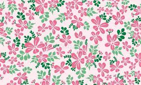 Wave floral heart seamless background. Seamless Pink Floral For Valentine With Leaf And Flower Pattern Background Drawing Stock Vector Illustration Of Floral Flower 170884459