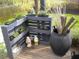 Vous n'aurez pas à creuser le sol. Deco Exterieur Pas Cher Recherche Google Pallets Garden Pallet Garden Pallet Diy