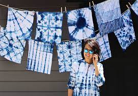 Fish scale patterns is one of the basic indigo tie dye techniques. Diy Shibori Honestly Wtf