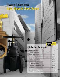 Gate Globe Check Catalog Jun 2014 By Apollo Valves