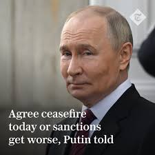 🔴 European nations have warned Vladimir Putin that he has until the end of  the day to accept a 30-day unconditional ceasefire