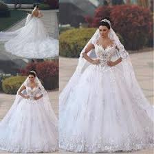 Sparkling Wedding Dresses Ball Gown Puffy White With Crystals Rhinestones Tulle Arabic Bridal Gowns Real Image Fluffy Dress For Bridal From Yateweddingdress 1 Wholesale Wedding Dresses Sweetheart Wedding Dress Wedding Dresses Lace