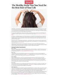 Of baking soda and some water. The Healthy Scalp Tips You Need For The Best Hair Of Your Life Orlando Pita Play