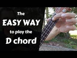Play Ukulele Now The Easy Way To Play The D Chord Makes Playing In The Key Of D Easier Ukulele Lesson Ukulele Beginner Learning Ukulele