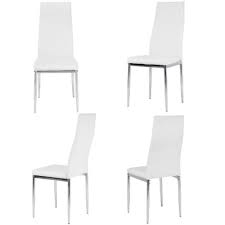 dining chairs faux pu leather kitchen