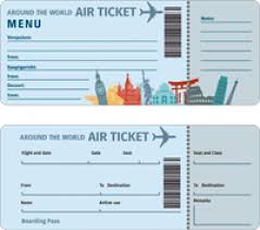 Druck dir deine eigene kohle aus! Gratis Download Flugticket Motive Flugtickets Bordkarte Fluggutschein