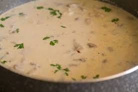 Don't mean to be rude, but why do people say 'cream of mushroom soup'? Cream Of Mushroom Soup One Pot Mushroom Soup Dassana S Recipes