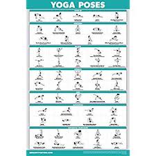 Maybe you would like to learn more about one of these? Yoga Poses Poster Beginner Yoga Position Chart English And Sanskrit Names Double Sided Laminated 18 X 27 Walmart Com Walmart Com