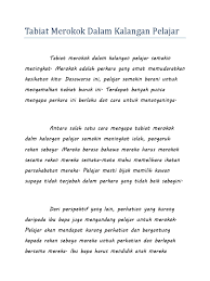 Prakarsa utama dalam mencegah masalah obesiti dalam kalangan remaja adalah memastikan mereka mengamalkan pemakanan yang seimbang. Kesan Kesan Merokok Dalam Kalangan Pelajar