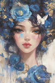 Shabby Chic Roses Paintings