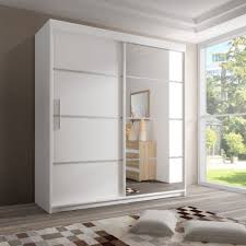 White Sliding Door Wardrobe With Mirror White Sliding Door Wardrobe Sliding Wardrobe Doors Small Master Bedroom