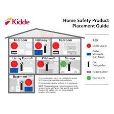 Unlike smoke, which rises because it's hot, carbon electrical hardwiring: Kidde 10 Year Worry Free Hardwired Combination Smoke And Carbon Monoxide Detector With Led Strobe Light And Voice Alarm 21028057 The Home Depot
