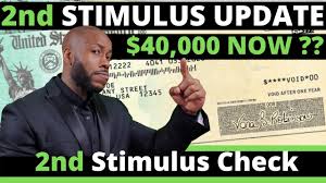 Second Stimulus Check Update 40 000 July Ssi Ssdi Eidl Unemployment Insurance Benefits Youtube