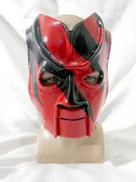 Kane sends a message to the wwe locker room by grabbing his old mask. Leather Kane Mask Replica 2000 2002 Version 1 Halloween Etsy
