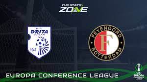 Jul 15, 2021 · drita (kos) vs feyenoord (ned) basel 1893 (sui) vs partizani (alb) pogoń szczecin (pol) vs osijek (cro) austria wien (aut) vs breidablik (isl) olimpija ljubljana (svn) vs birkirkara (mlt. Second Qualifying Round Drita Vs Feyenoord Preview Prediction The Stats Zone