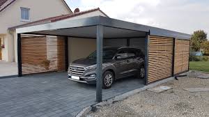 Der carport kann direkt an das haupthaus angebaut oder als einzelgebäude aufgestellt werden. Doppel Carport Mit Gerateraum Abstellraum Hinten Integriert News Brandl