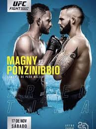 Ufc fight island in yas island, abu dhabi, united arab emirates is expected to host the event. Ufc Fight Night 140 Argentina Magny Vs Ponzinibbio Fight Poster Mmaweekly Com