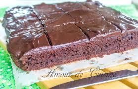 Brownie Au Mascarpone Et Ganache Au Chocolat Amour De Cuisine Recette Ganache Au Chocolat Chocolat Dessert