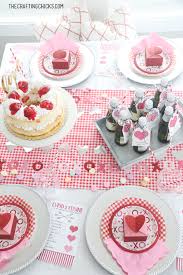When hosting any dinner party, you want to make sure that the menu impresses your guests! Valentine S Day Family Dinner Decorations The Crafting Chicks