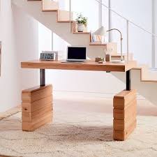 Wow Finally An Height Adjustable Standing Desk That Is Actually Beautiful To Look At When At Its Modular Desk Adjustable Office Desks Adjustable Standing Desk