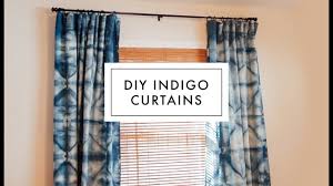 Thanks for watching!helpful diy shibori indigo dyeing tutorial. Diy Shibori Indigo Curtains Youtube