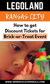 Discount Legoland Kansas City Tickets For Brick Or Treat Event With Images Fun Family Trips Fun Family Activities Vacation Deals