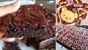 Resepi fudgy brownies che nom. Resepi Brownies Kedut Yang Padat Dan Lembab Boleh Buat Business Brownies Ni Confirm Laku Keras Kongsi Resepi