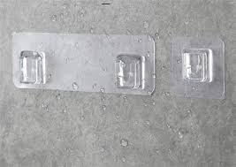 Regale können mit haken und seil befestigt werden. 2pcs Badezimmer Regal Aufkleber Wasserdicht Kuche Kleben Wand Haken Aufhanger Transparent Spurlose Starken Klebstoff Haken Hause Badezimmerregale Aliexpress