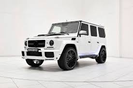 Brabus Gives The G63amg A Storm Trooper Look Mercedes G Wagon White Mercedes G Mercedes G Wagon