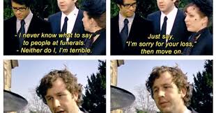 While simple, it does convey that you are thinking of the bereaved person and that you acknowledge their loss. Sorry For Your Loss Imgur