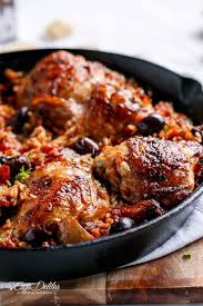 Chicken with an utterly addictive creamy sun dried tomato sauce! One Pot Italian Chicken And Rice Cafe Delites