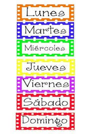 Encuentra las últimas noticias del corazón con la revista semana: Otro Modelo De Dia De La Semana Recursos De Educacion Infantil Hojas De Trabajo De La Escuela Calendario Para Ninos Etiquetas Preescolares