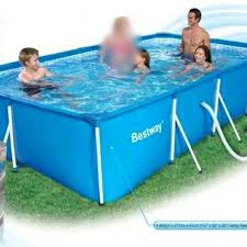 Telah terjual lebih dari 184. Jual Kolam Renang Bestway Besar Ukuran 4meter X 211cm X 81cm Portable Bentuk Persegi Panjang Terbaru Rangka Besi Not Intex Di Lapak Zig Zag Bukalapak