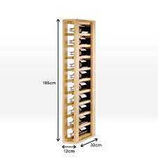 Flaschenregal aus holz höhe 118 cm breite 72 cm tiefe 25 cm das regal befindet sich in einem. Weinregalsystem Provinalia Schmale Module Weinregal Profi De