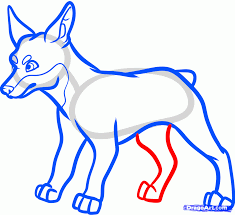 How To Draw A Miniature Pinscher Min Pin Step 7 Miniature Pinscher Art Miniature Pinscher Dog Drawing