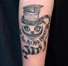 Maybe you would like to learn more about one of these? 220 Cheshire Cat Tattoo Designs 2021 Simple Small Meaningful Ideas