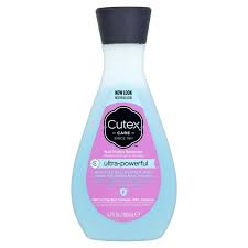 Blot the liquid up with another white cloth for as long as it absorbs the acetone solution. Cutex Ultra Powerful Nail Polish Remover 200ml Sainsbury S