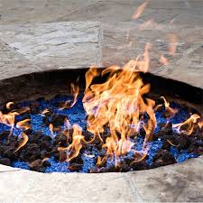 6.6 lbs lava rock pvc cover specifications: Gas Lava Rock Fire Pit