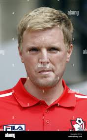 AFC Bournemouth manager Eddie Howe celebrates