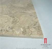 36 X36 Polished Oman Rose Beige Composite Marble Tiles with Porcelain  Backing Laminate Marble Price