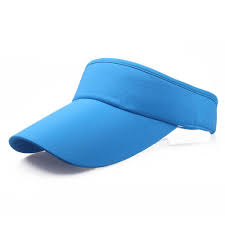 Tomppy Sun Visor Hats For Women Men Summer Cotton Large Wide Brim Uv Protection Outdoor Jogging Running Beach Caps Models